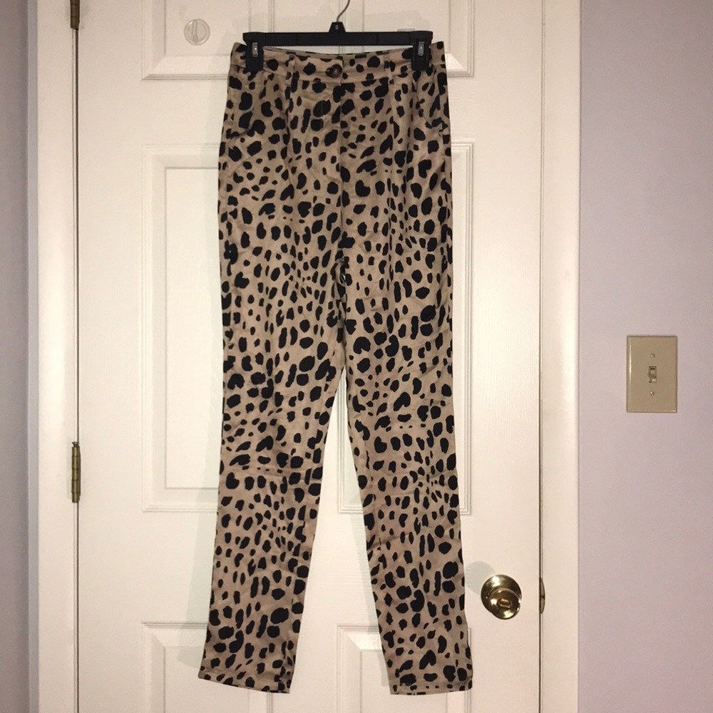 animal print pants